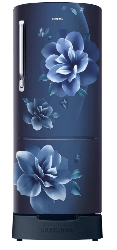 SAMSUNG 223 L Direct Cool Single Door 3 Star Refrigerator  (Camellia Blue, RR24C2823CU/NL)
